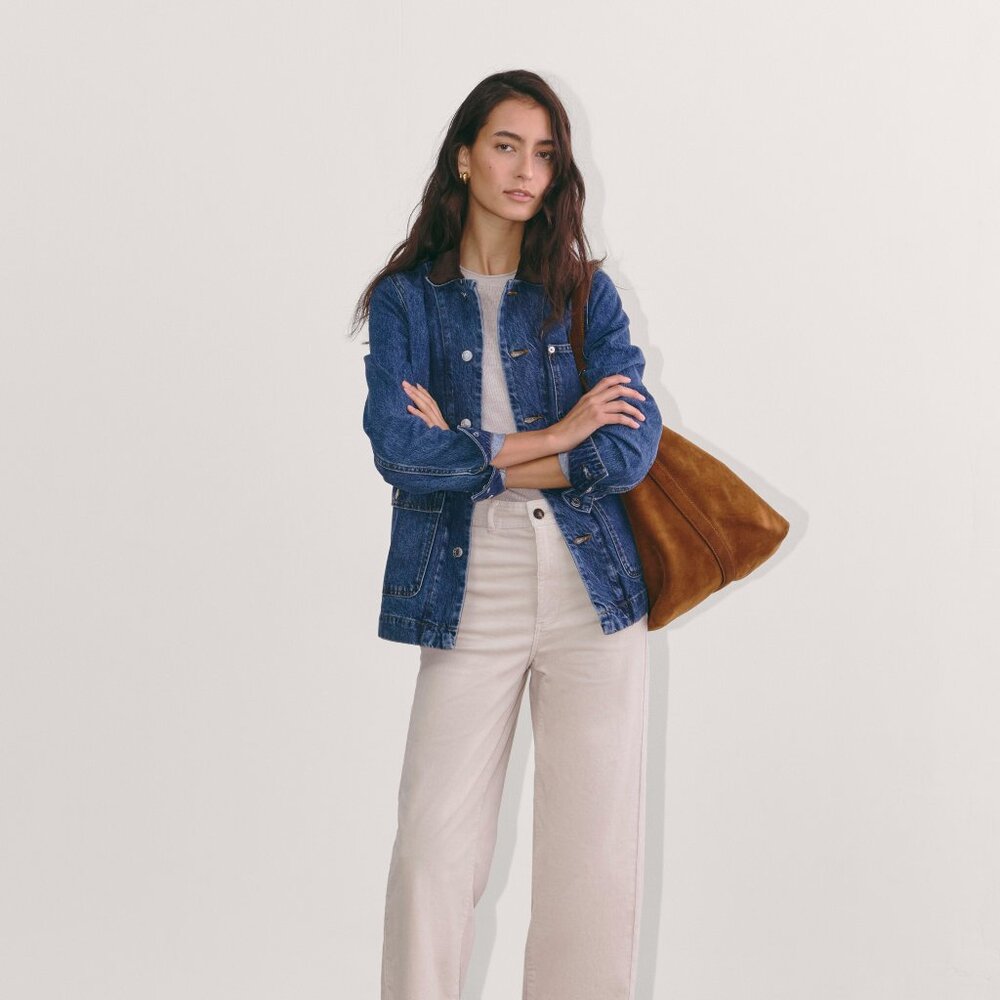 Everlane Women's Sailor Pant in Corduroy in Sandstone, Size 2